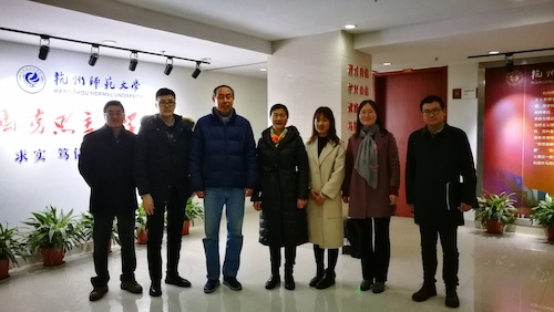 交流结束后两校教师合影留念